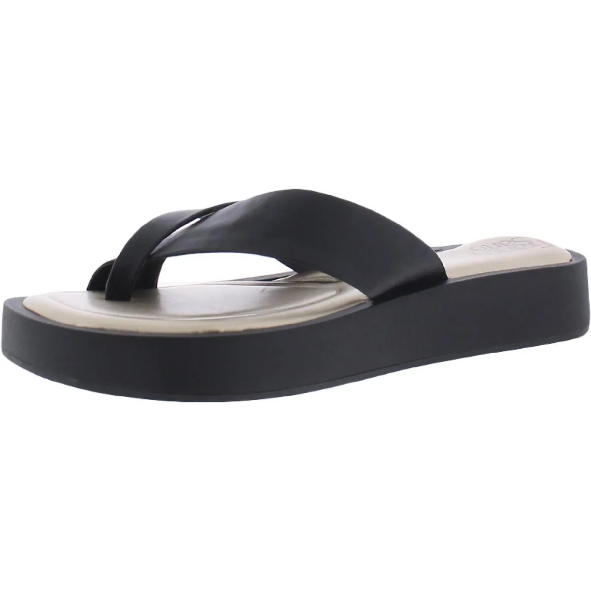 Jonas Womens Toe Loop Comfort Wedge Sandals