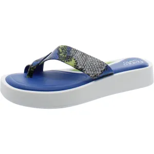 Jonas Womens Toe Loop Comfort Wedge Sandals