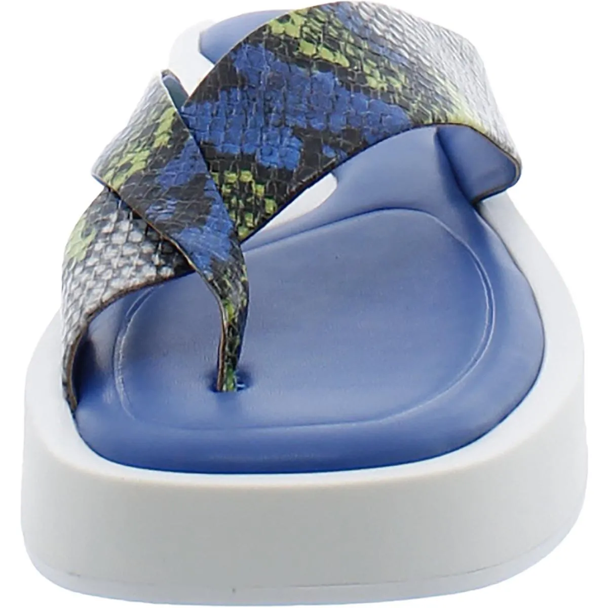 Jonas Womens Toe Loop Comfort Wedge Sandals