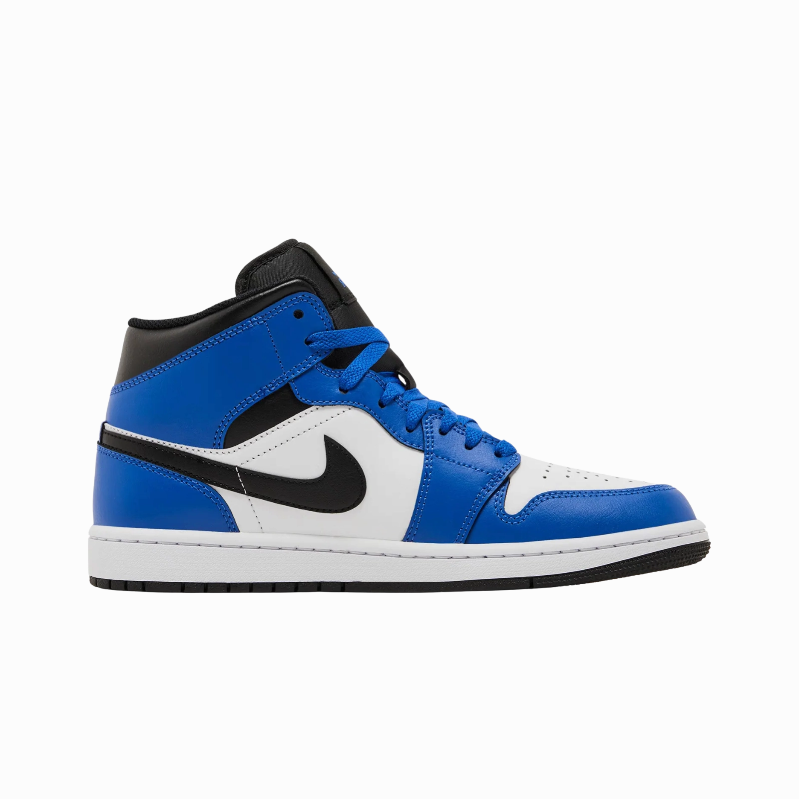Jordan 1 Mid Game Royal Nike High-Traction Sports Shoes