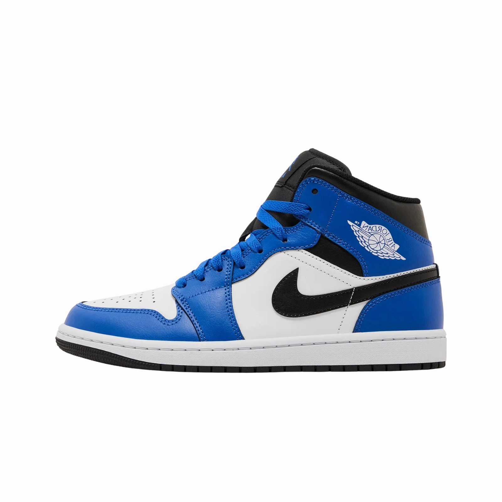 Jordan 1 Mid Game Royal Nike popular styles with traction soles