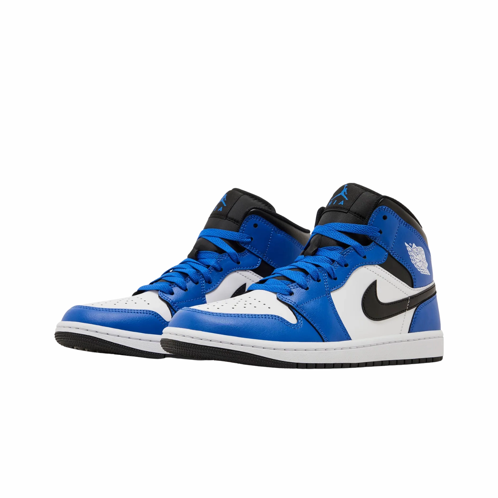 Jordan 1 Mid Game Royal Nike High-Traction Sports Shoes