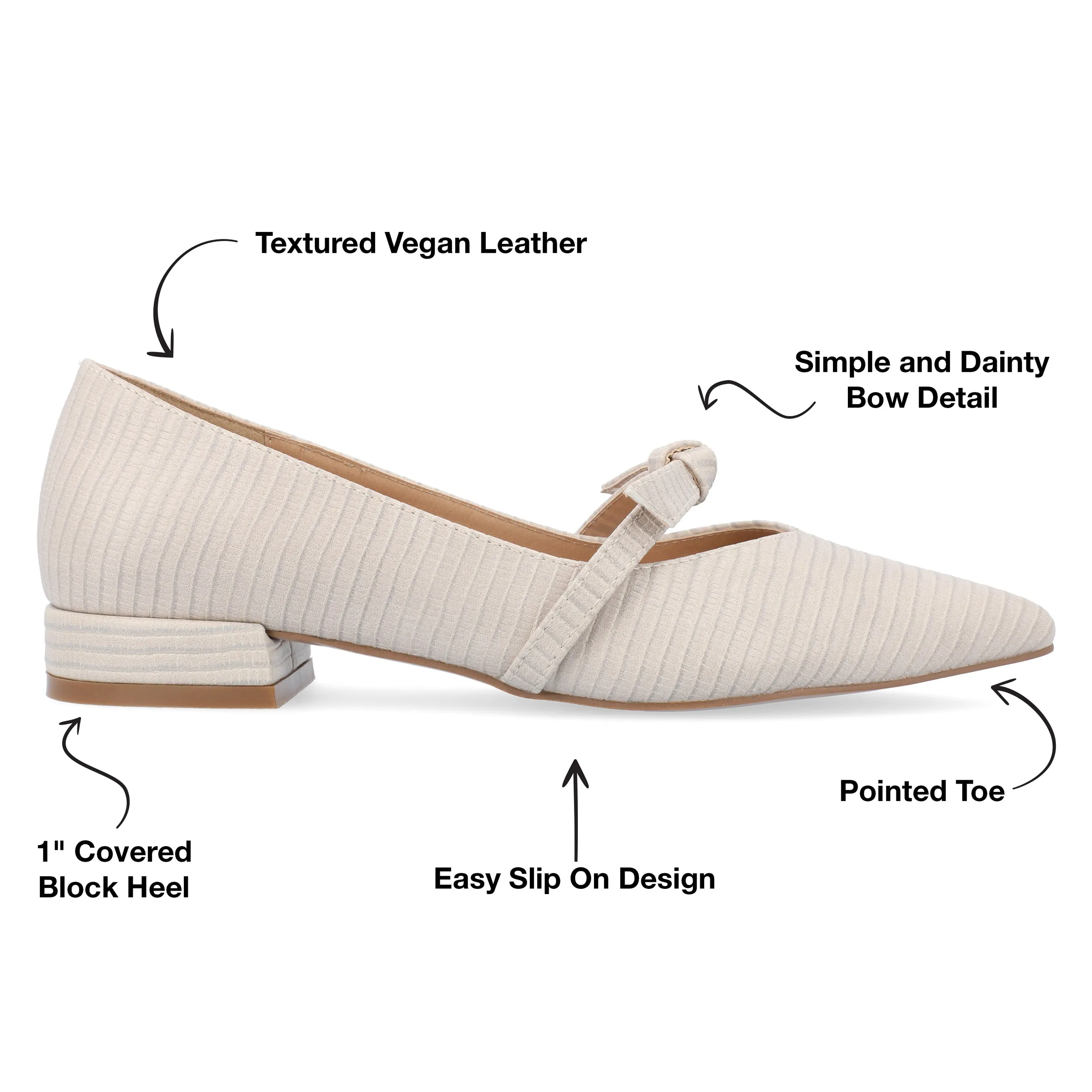 Journee Collection Women's Cait Wide Width Flats