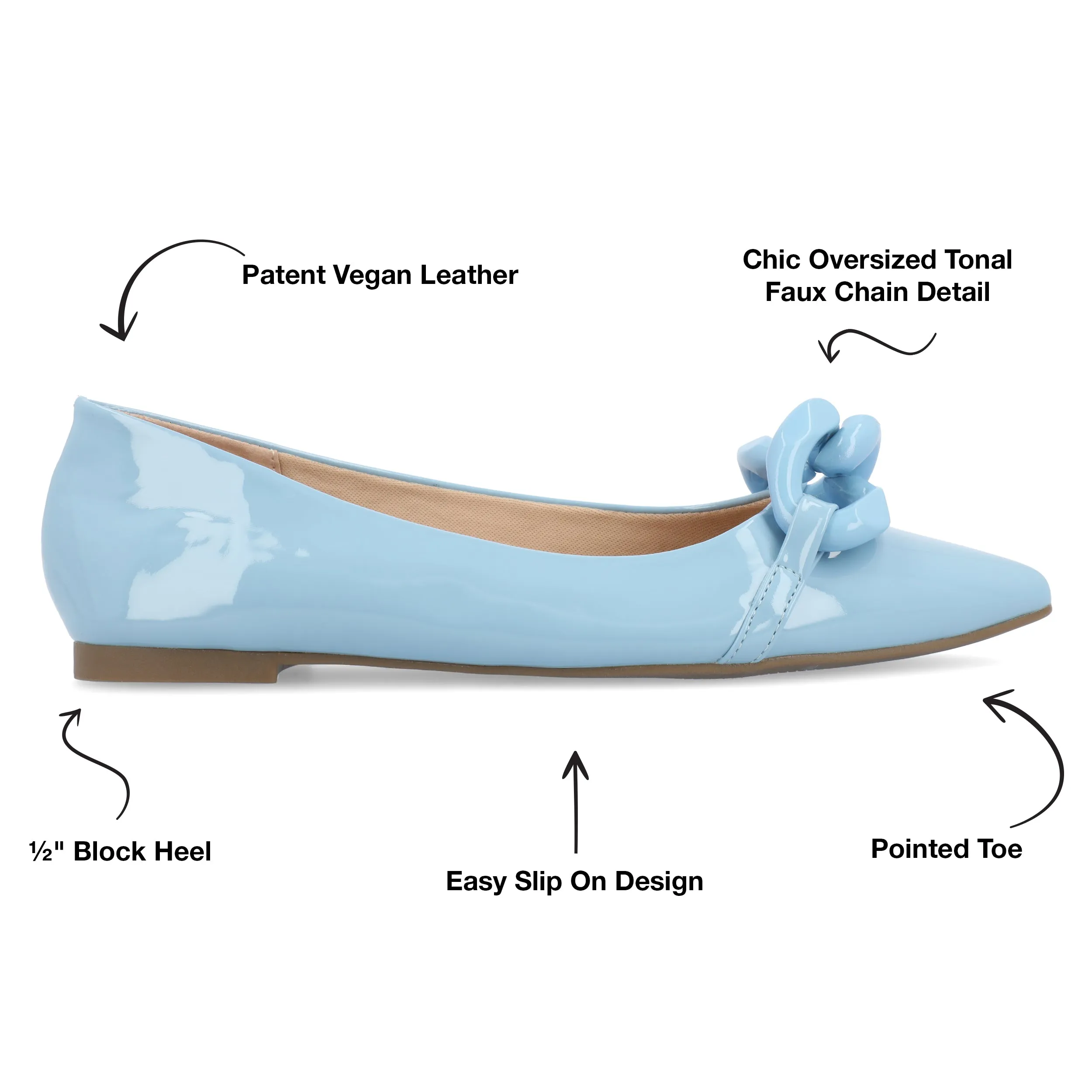 Journee Collection Women's Clareene Flats