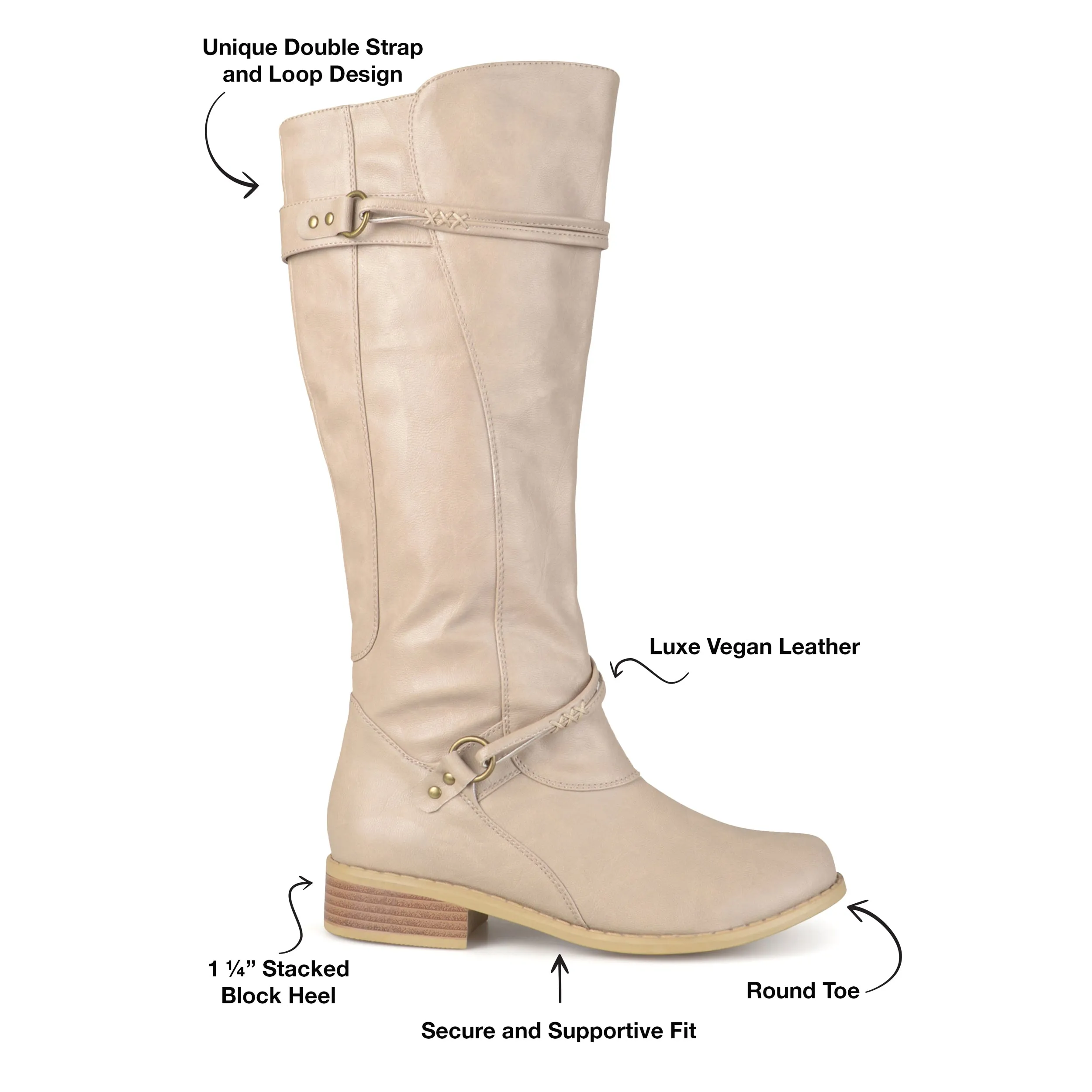 Journee Collection Women's Harley Boot