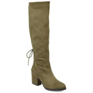 Journee Collection Womens Leeda Tru Comfort Foam Block Heel Knee High Boots