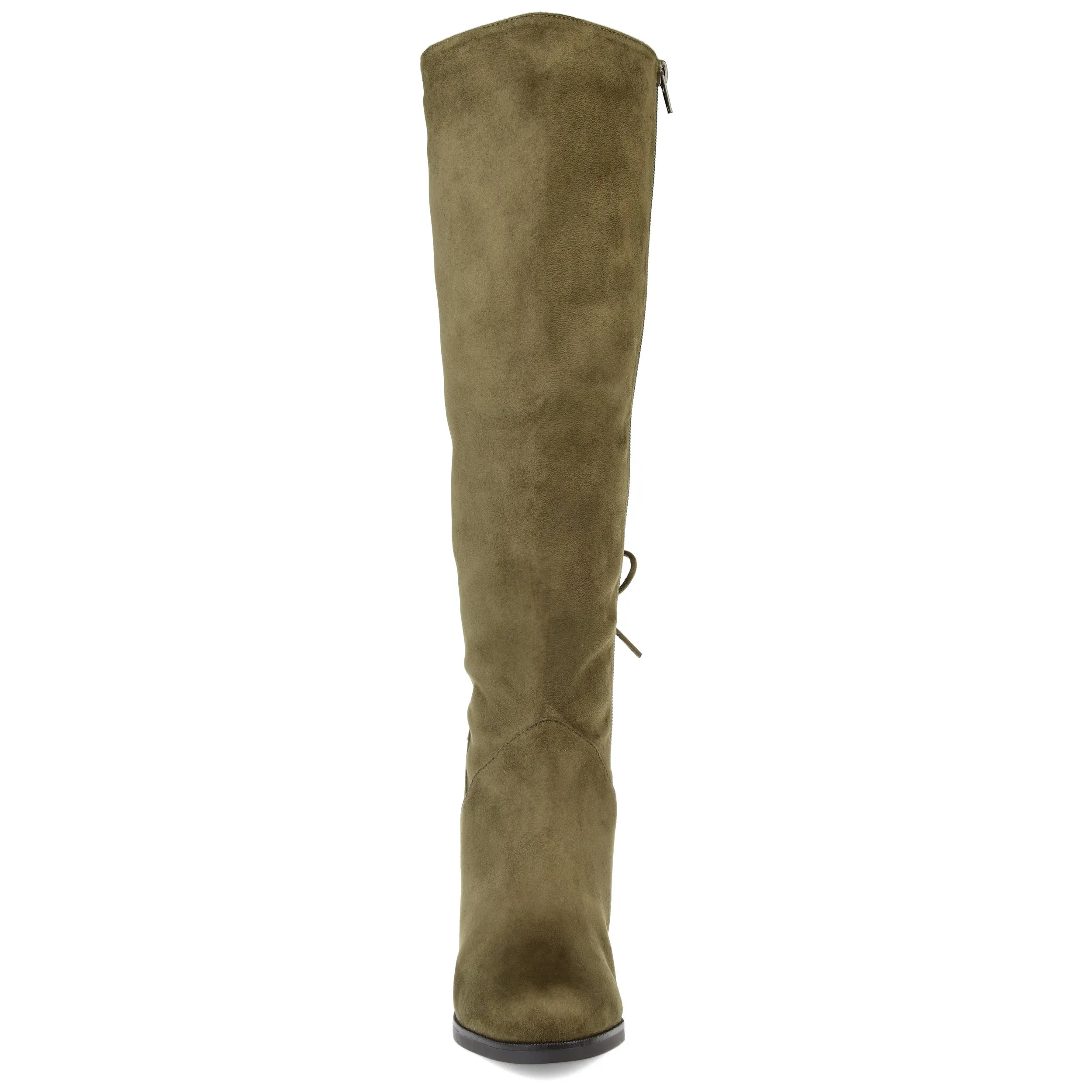 Journee Collection Womens Leeda Tru Comfort Foam Block Heel Knee High Boots