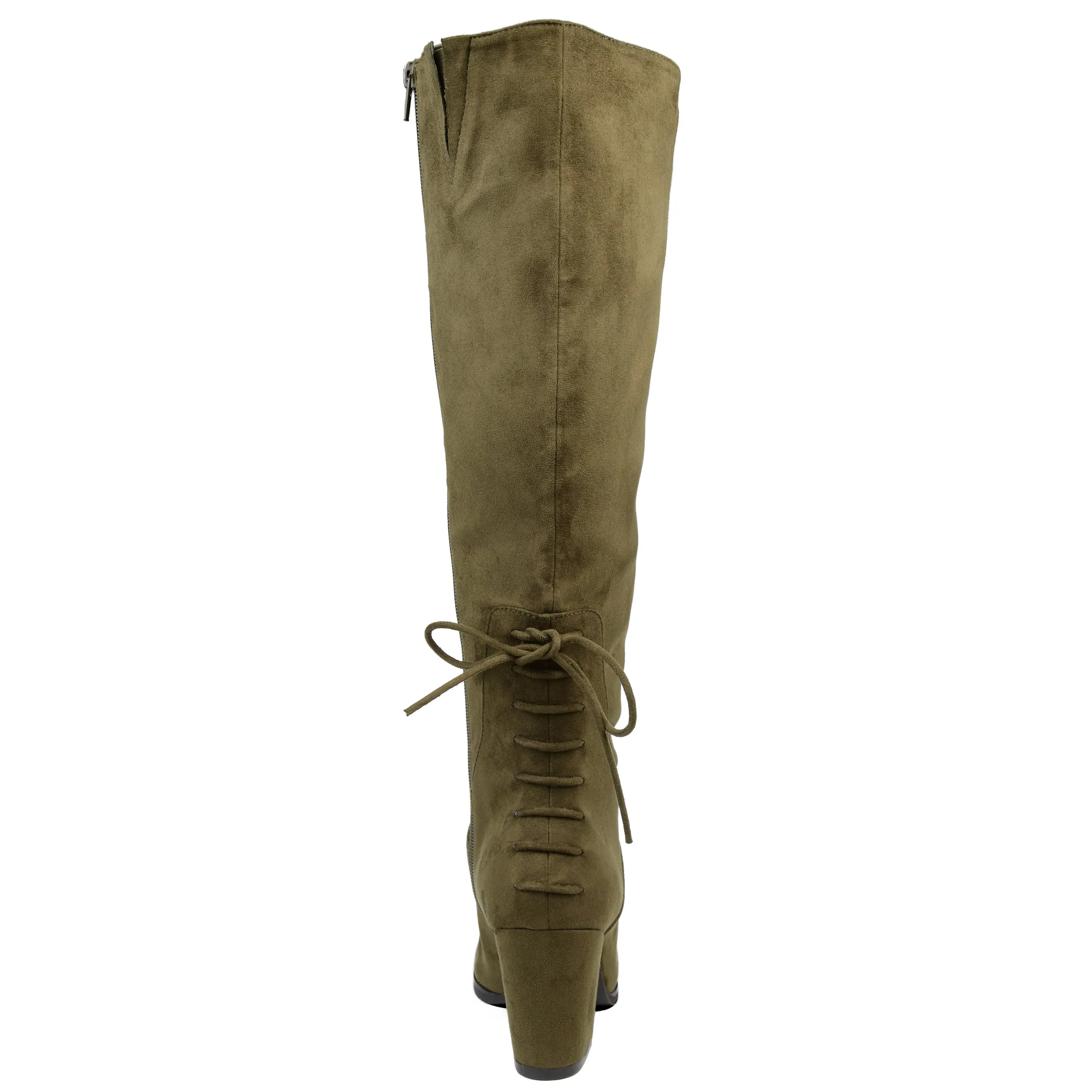 Journee Collection Womens Leeda Tru Comfort Foam Block Heel Knee High Boots