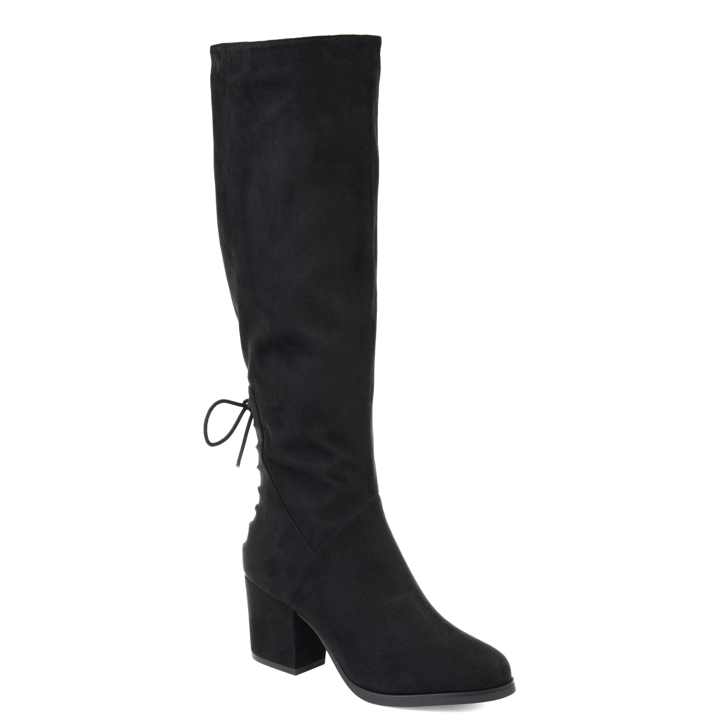 Journee Collection Womens Leeda Tru Comfort Foam Block Heel Knee High Boots