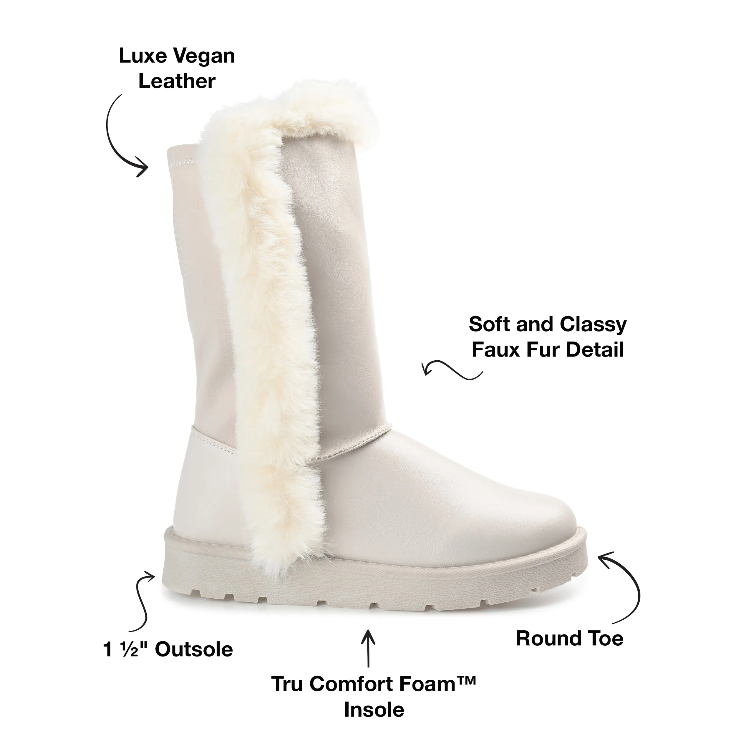 Journee Collection Women's Tru Comfort Foam Cleeo Boot