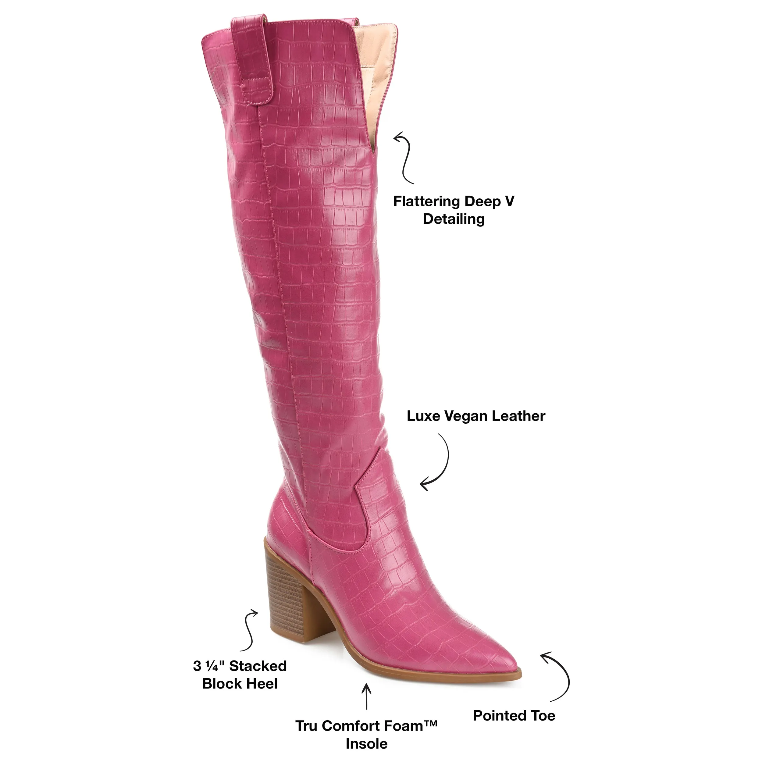 Journee Collection Women's Tru Comfort Foam Extra Wide Calf Therese