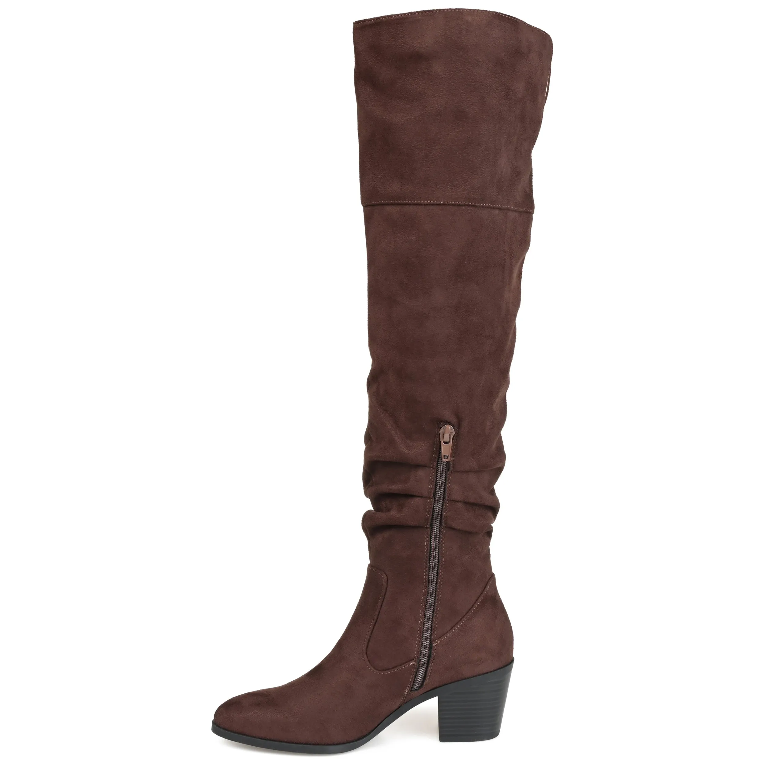Journee Collection Women's Tru Comfort Foam Extra Wide Calf Zivia Boot
