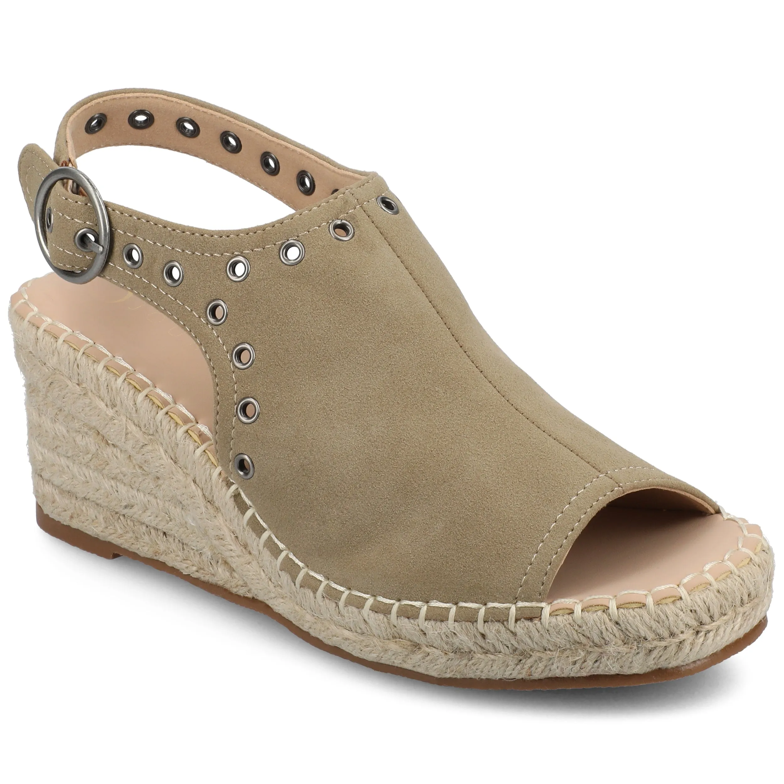 Journee Women's Crisie Espadrille Wedge Sandals