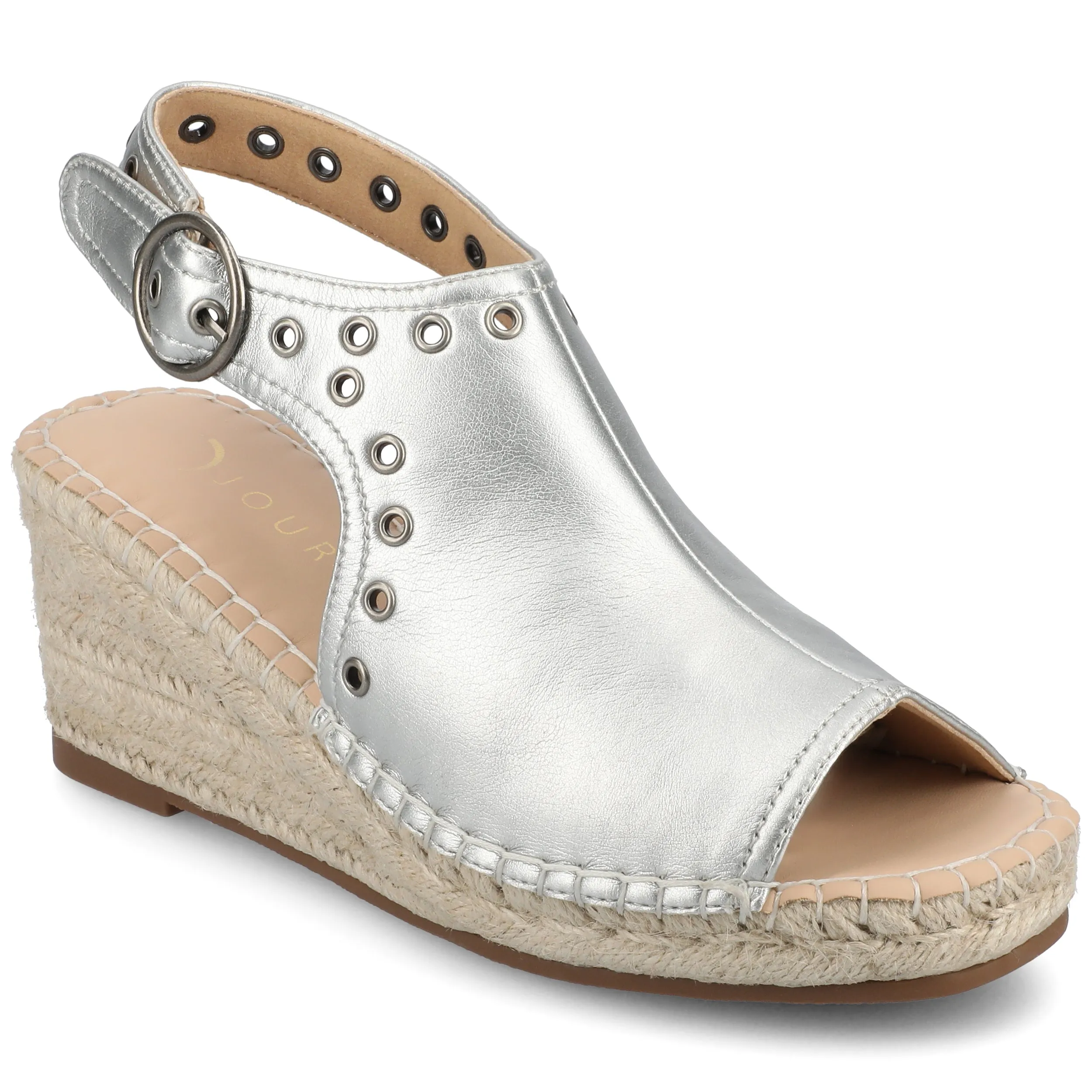 Journee Women's Crisie Espadrille Wedge Sandals