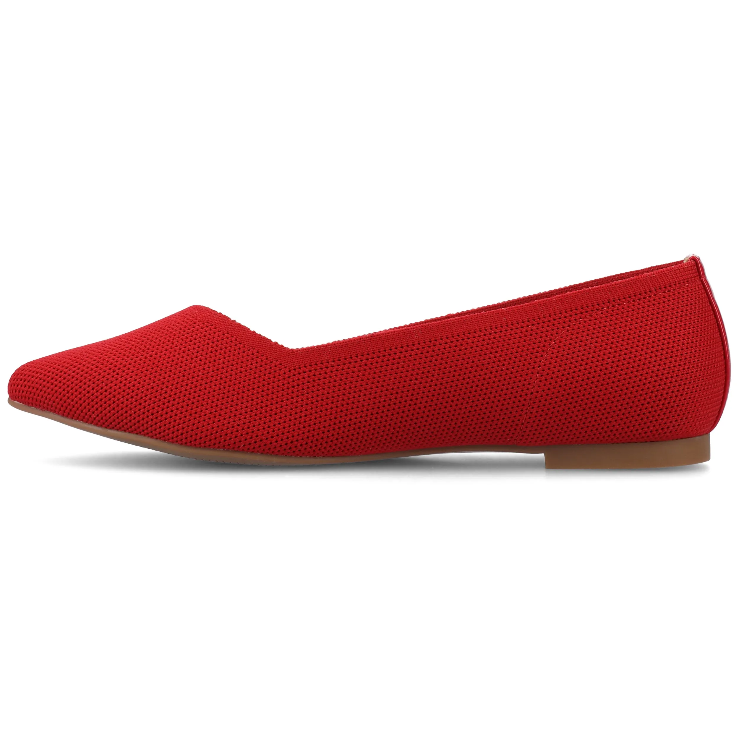 Journee Women's Minnah Knit Dress Flats