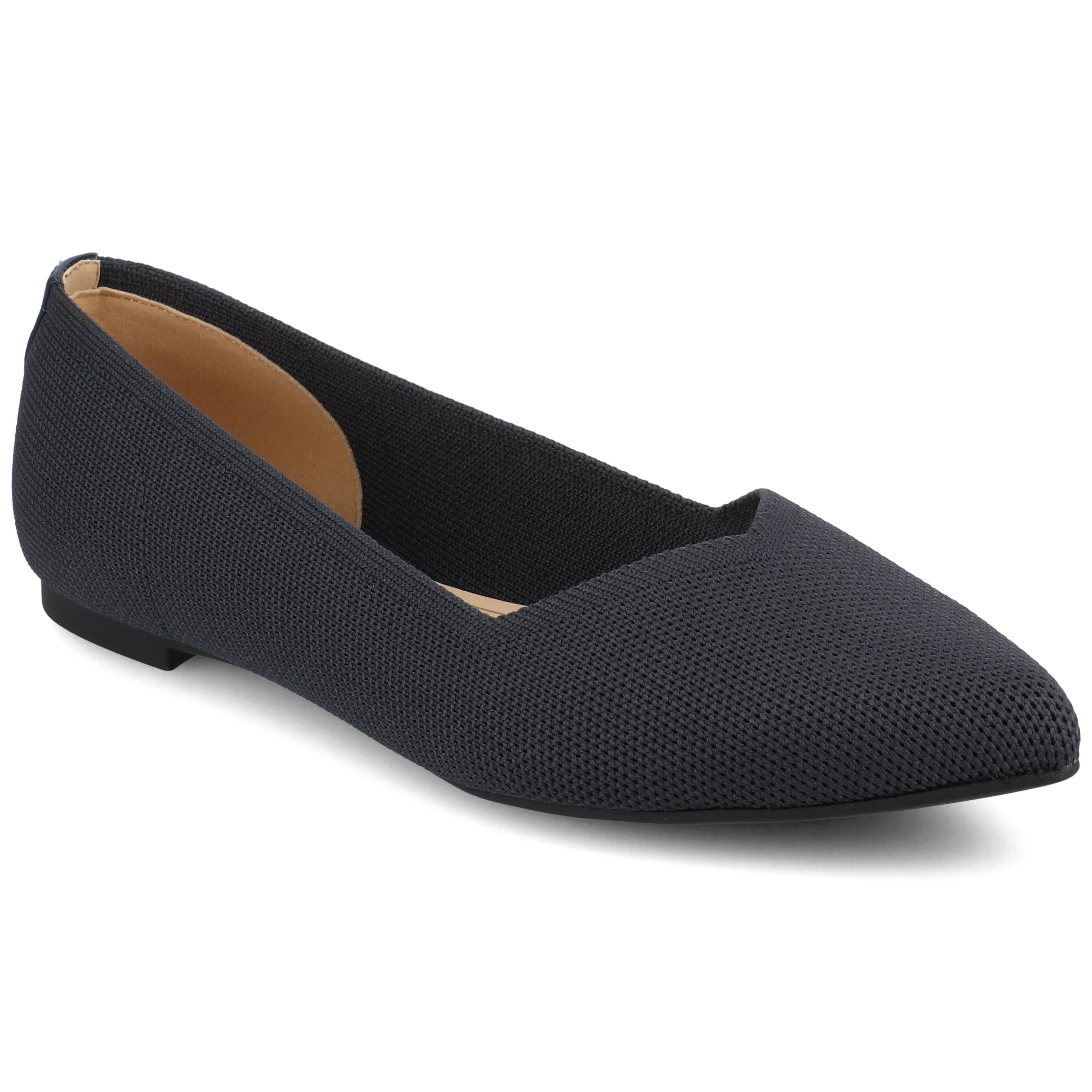 Journee Women's Minnah Knit Dress Flats