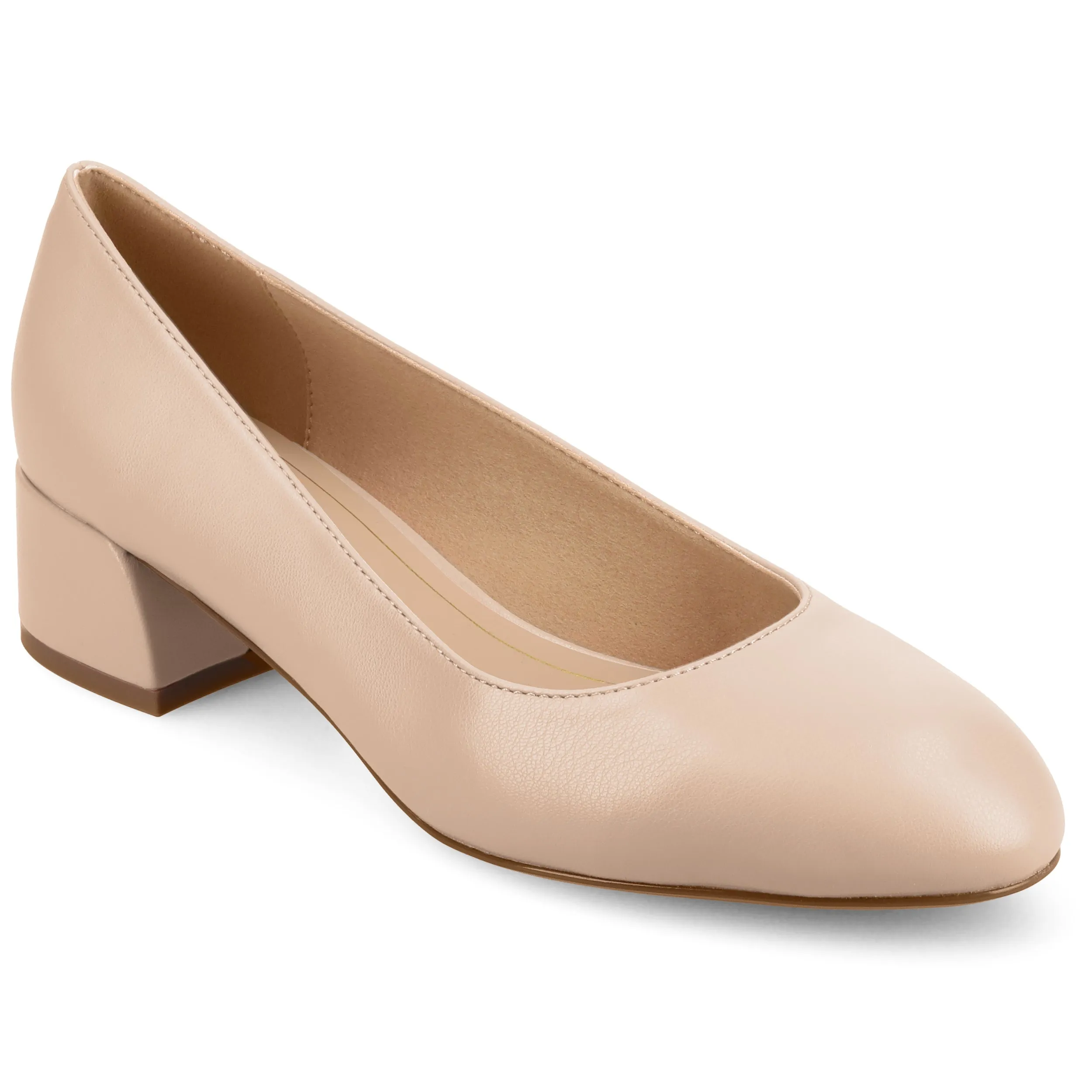 Journee Womens Saarii Wide Width Pumps