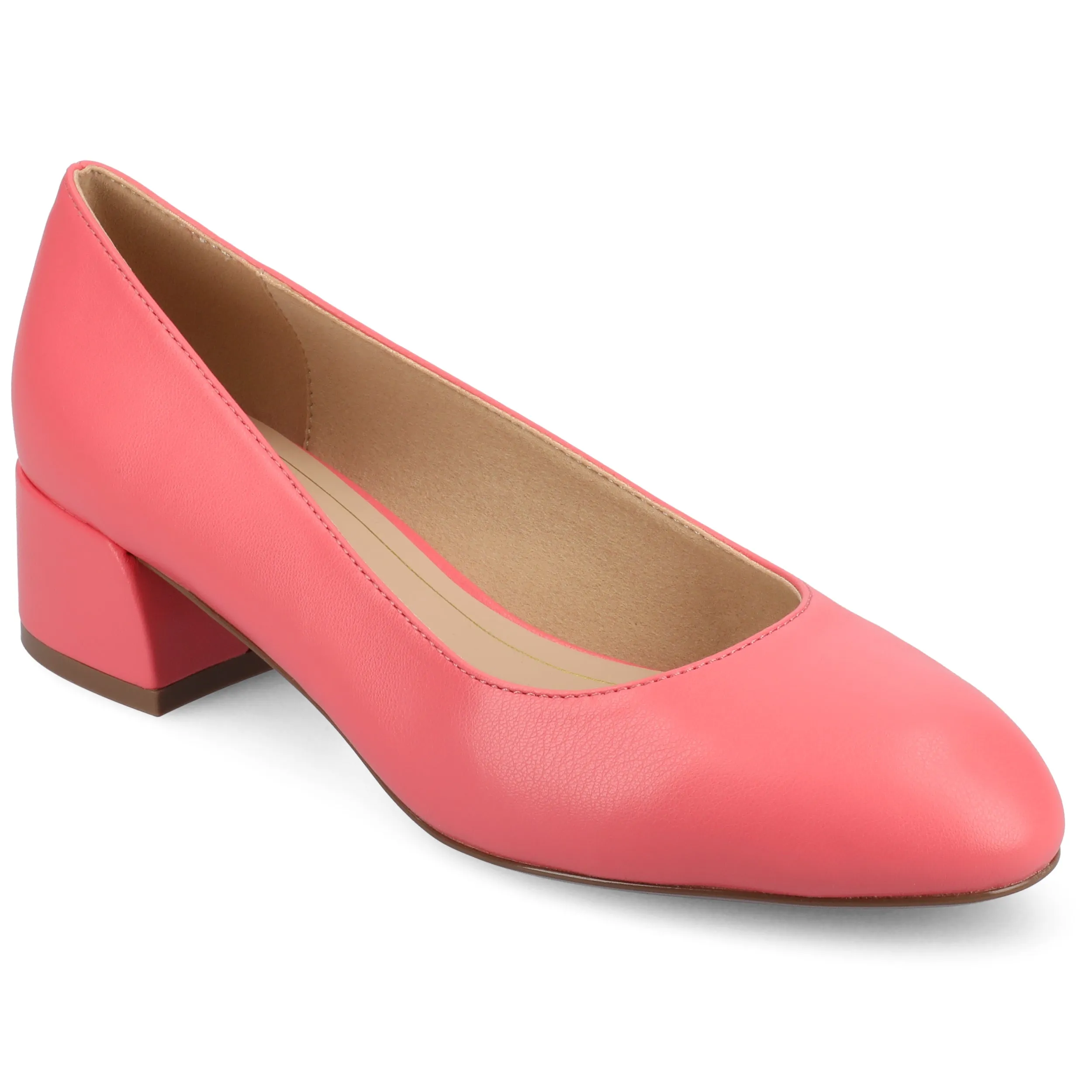 Journee Womens Saarii Wide Width Pumps