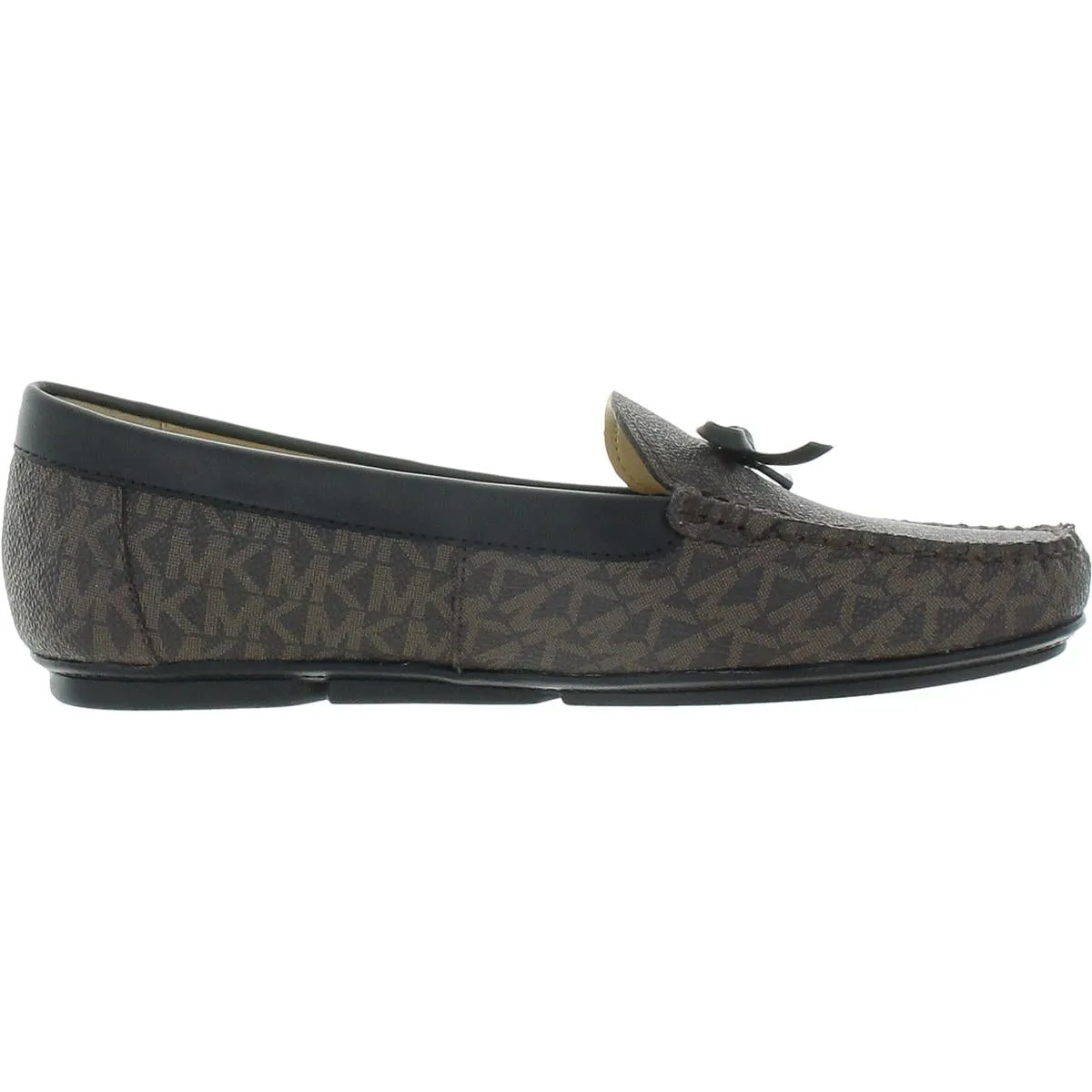JULIETTEMOC Womens Bow Faux Leather Loafers