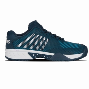 K Swiss Hypercourt Express 2HB Mens Tennis Shoes - Reflecting Pond/White Kswiss tennis shoes