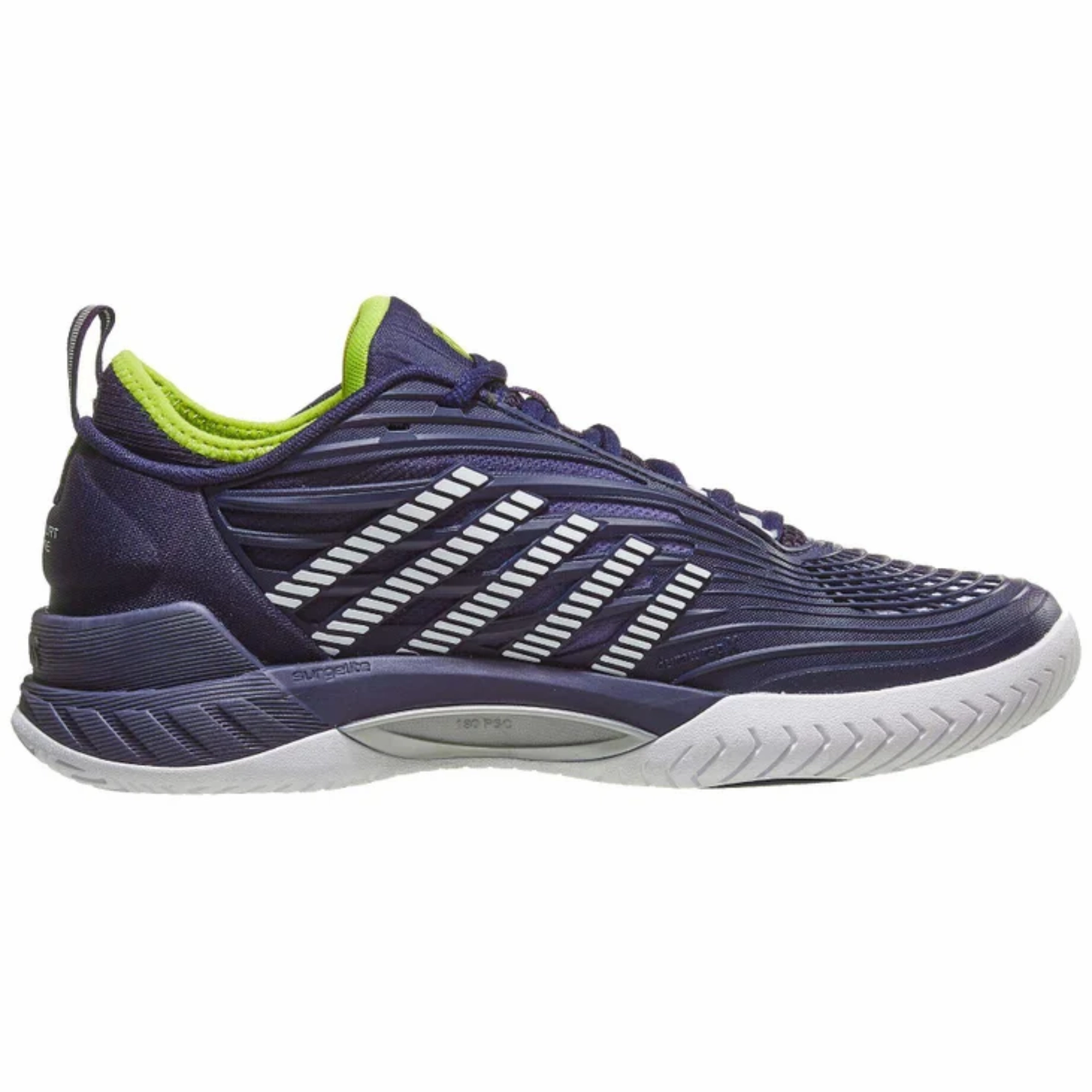 K Swiss Hypercourt Supreme 2  Men Tennis Shoes - Peacoat/White/Lime Green Kswiss tennis shoes