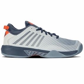 K Swiss Hypercourt Supreme AC Blue Blush / Orion Blue / Ibis Mens Tennis Shoes Kswiss tennis shoes