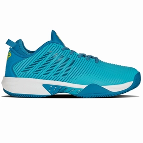 K Swiss Hypercourt Supreme HB Mens Tennis Shoes - Scuba Blue/Celestial/Brilliant White Kswiss tennis shoes