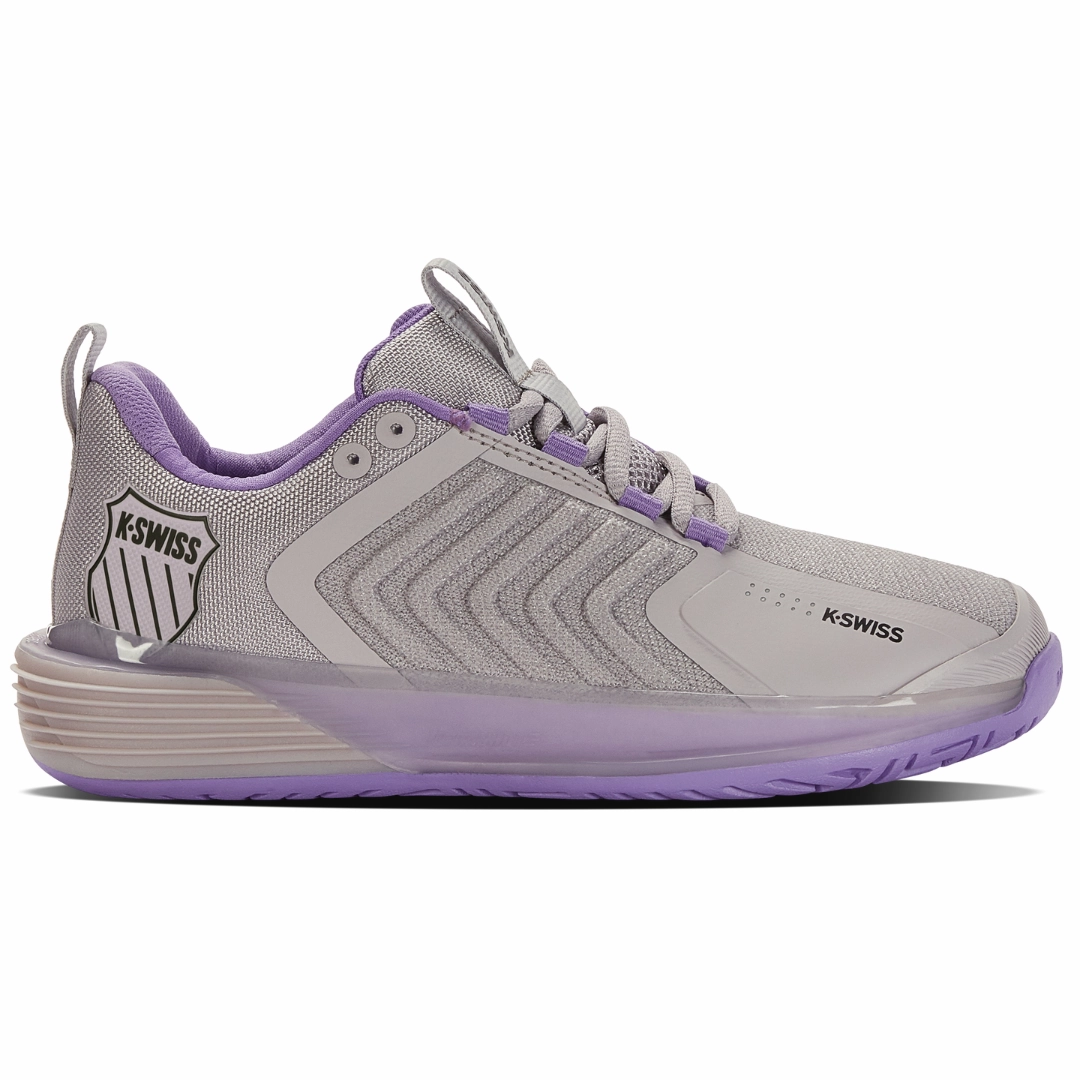 K Swiss Ultrashot 3 Women Tennis Shoes  - Rain/Purple/Moonless Kswiss tennis shoes