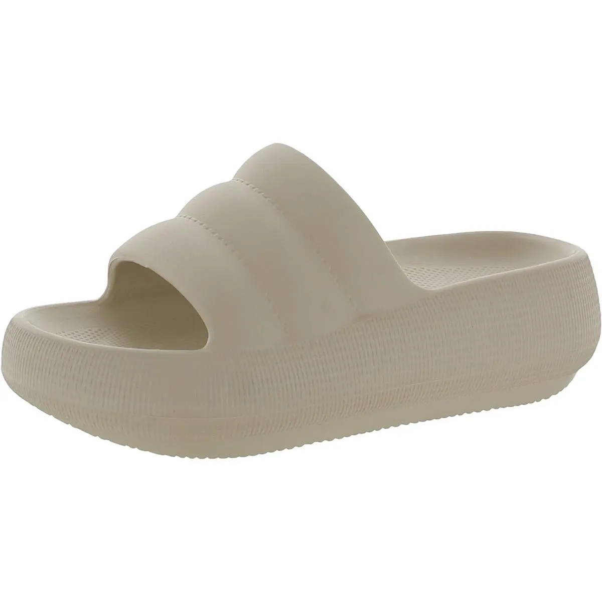 Kandy  Womens Slip On Casual Platform Sandals