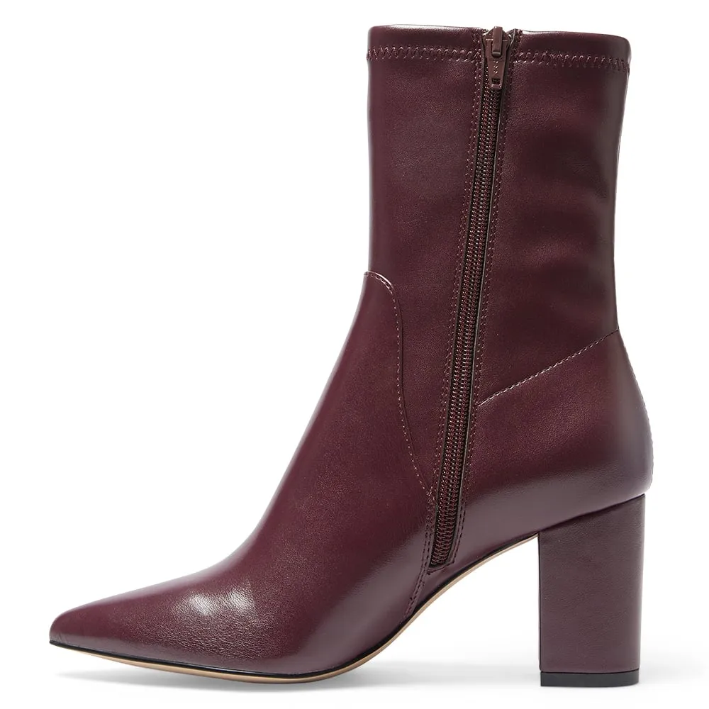 Karly Boot in Wine