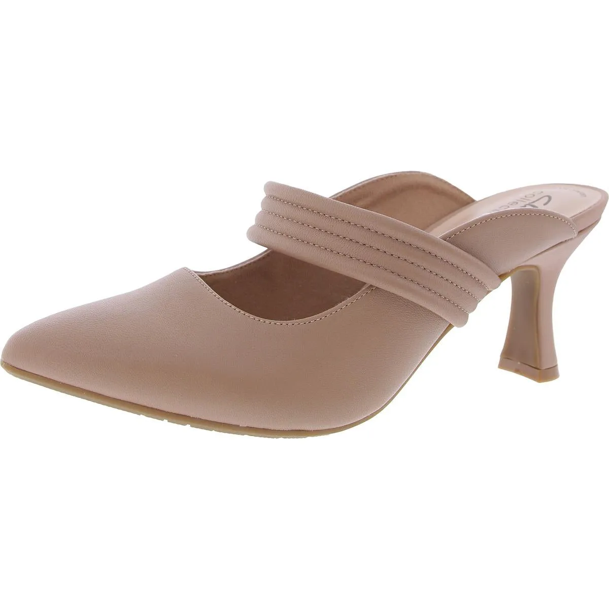 KATALEYNA DUSK Womens Applique Manmade Slide