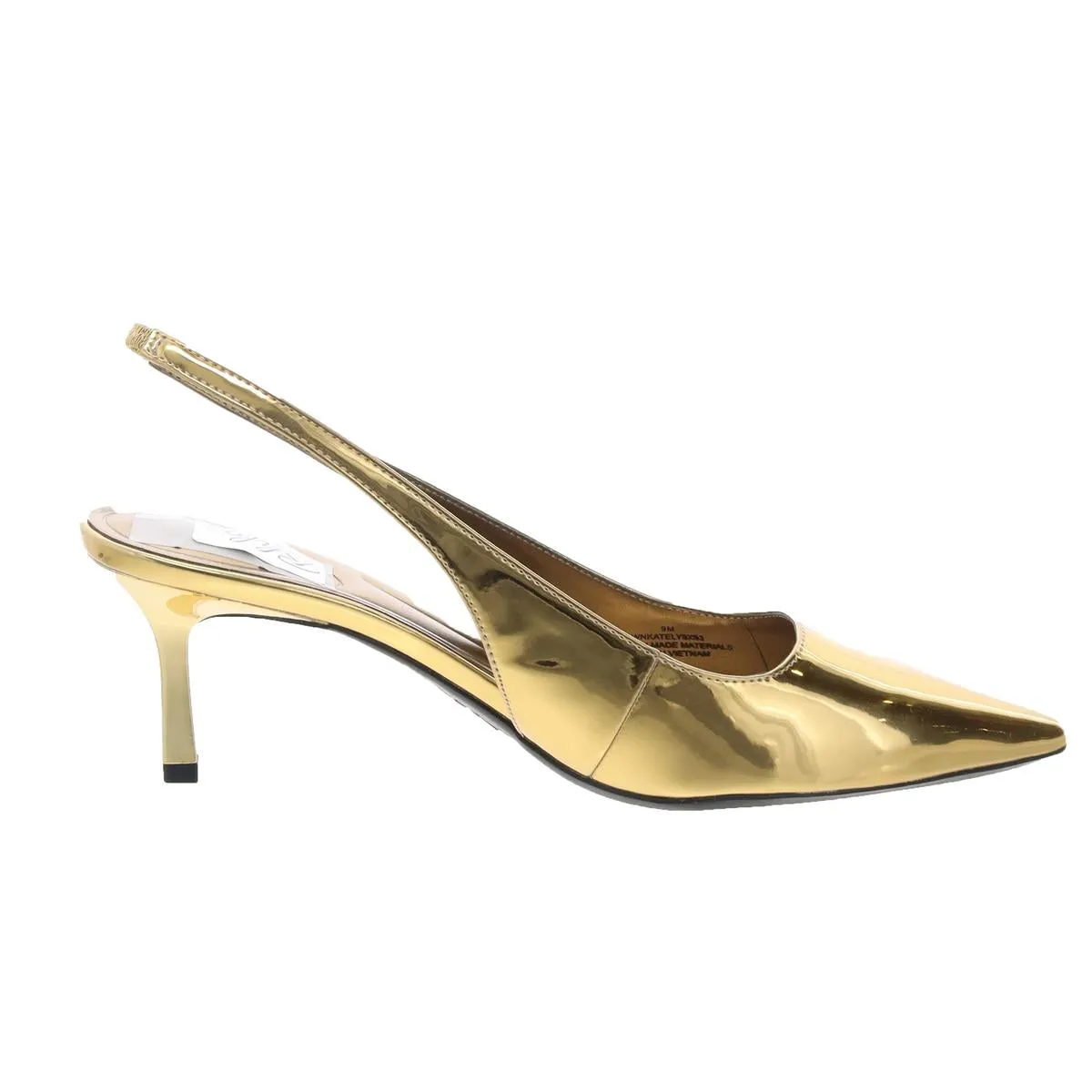 Kately 9X93 Womens Patent Pumps Slingback Heels