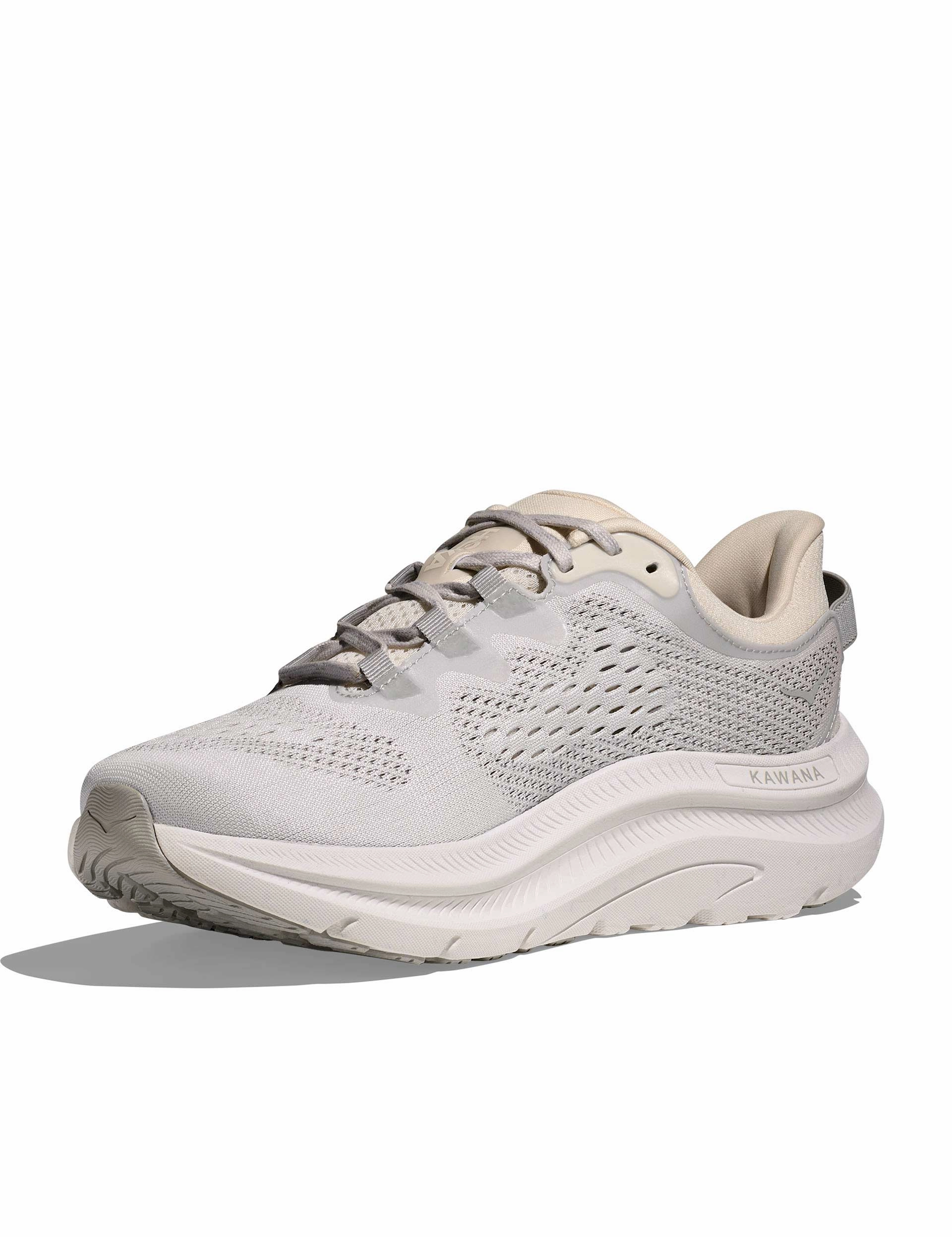 Kawana 2 - Alabaster/Cosmic Grey Hoka trail-ready performance shoes