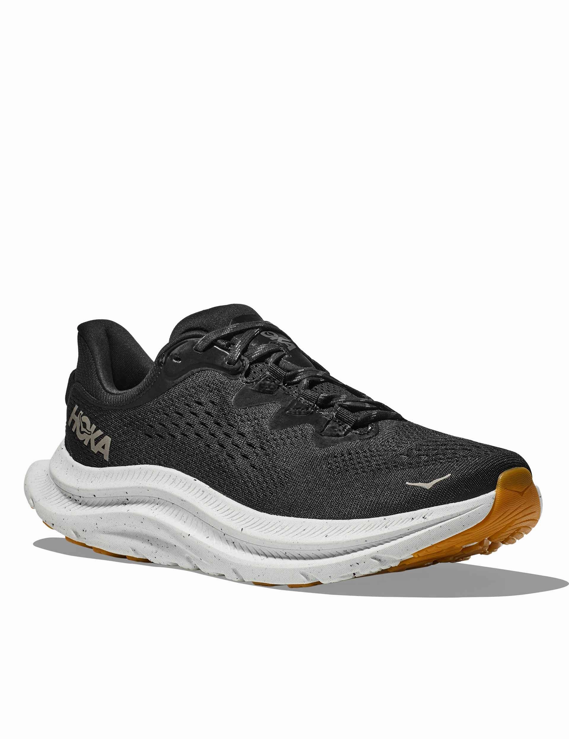 Kawana 2 - Black/White Hoka trail-ready performance shoes