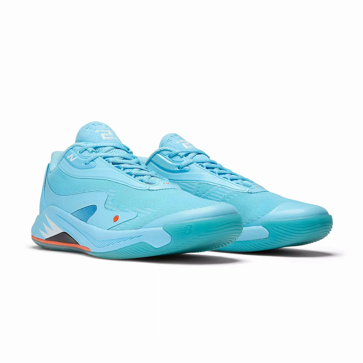 Kawhi V4 'Team Sky Blue Sea Salt' New Balance sneaker close-ups