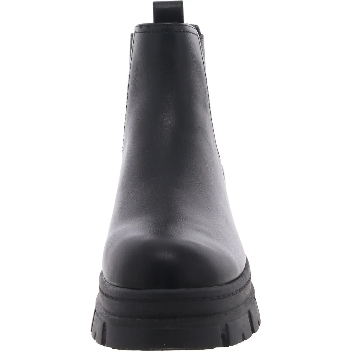 Kimma 3 Womens Faux Leather Ankle Chelsea Boots