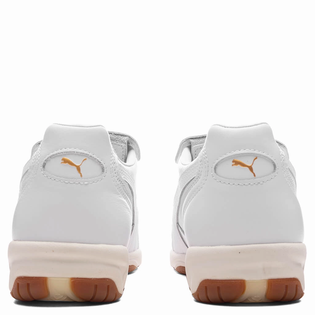 King Indoor - White/Frosted Ivory Puma Everyday Style Shoes