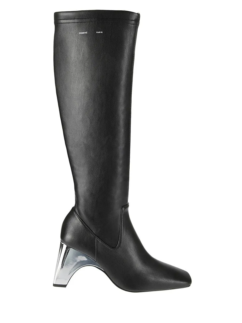 Knee-High Stretch Boots