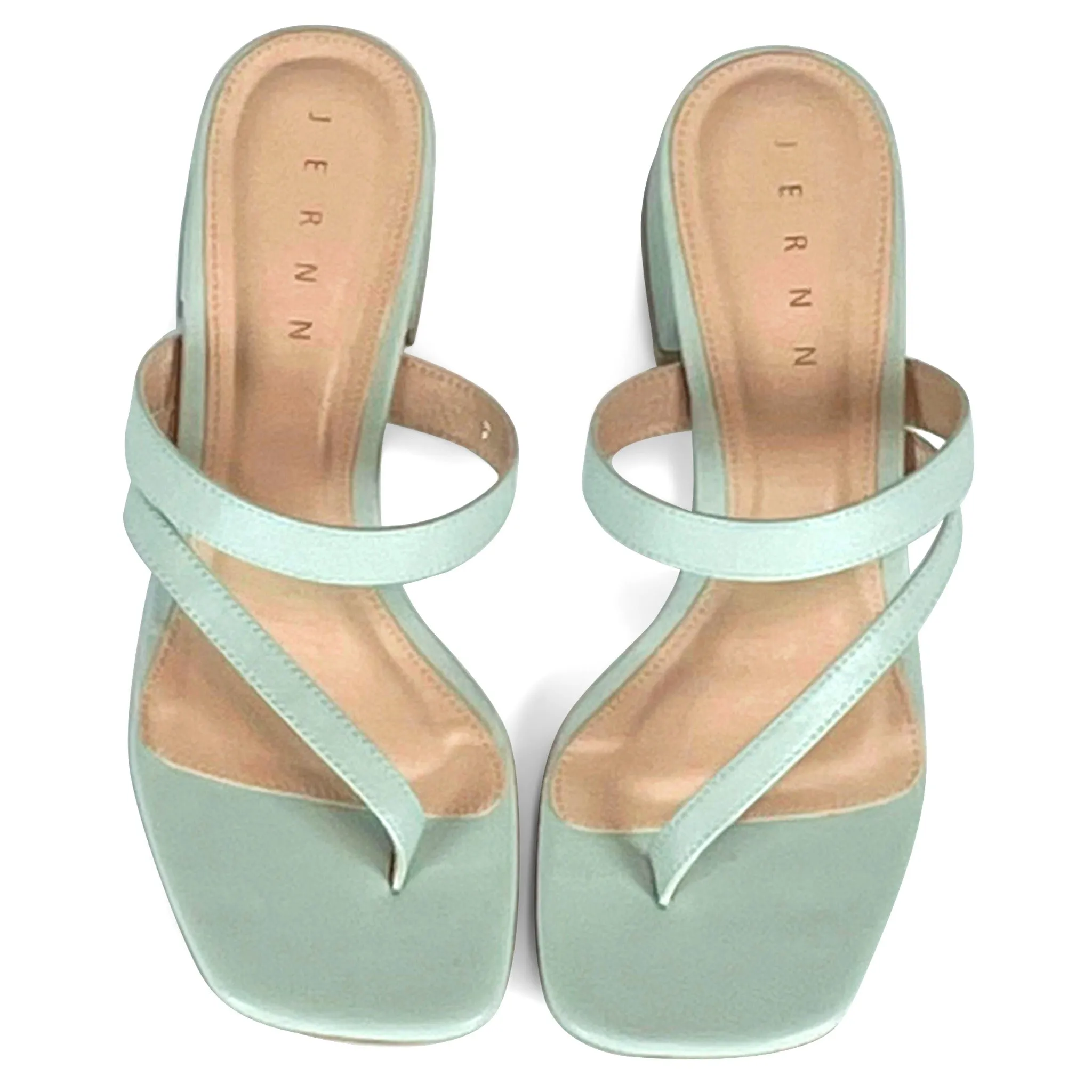 Kyra open grip toe slipons