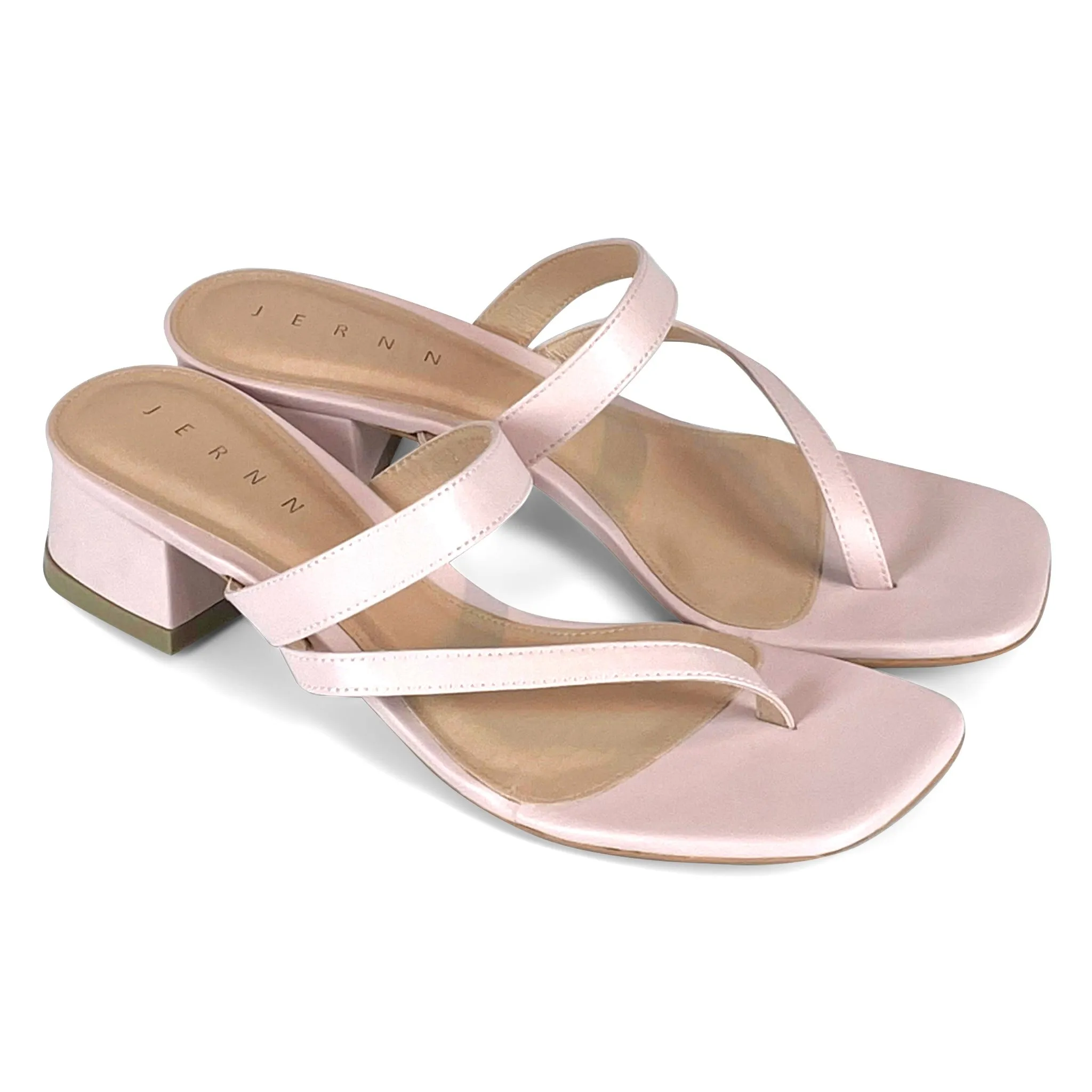 Kyra open grip toe slipons