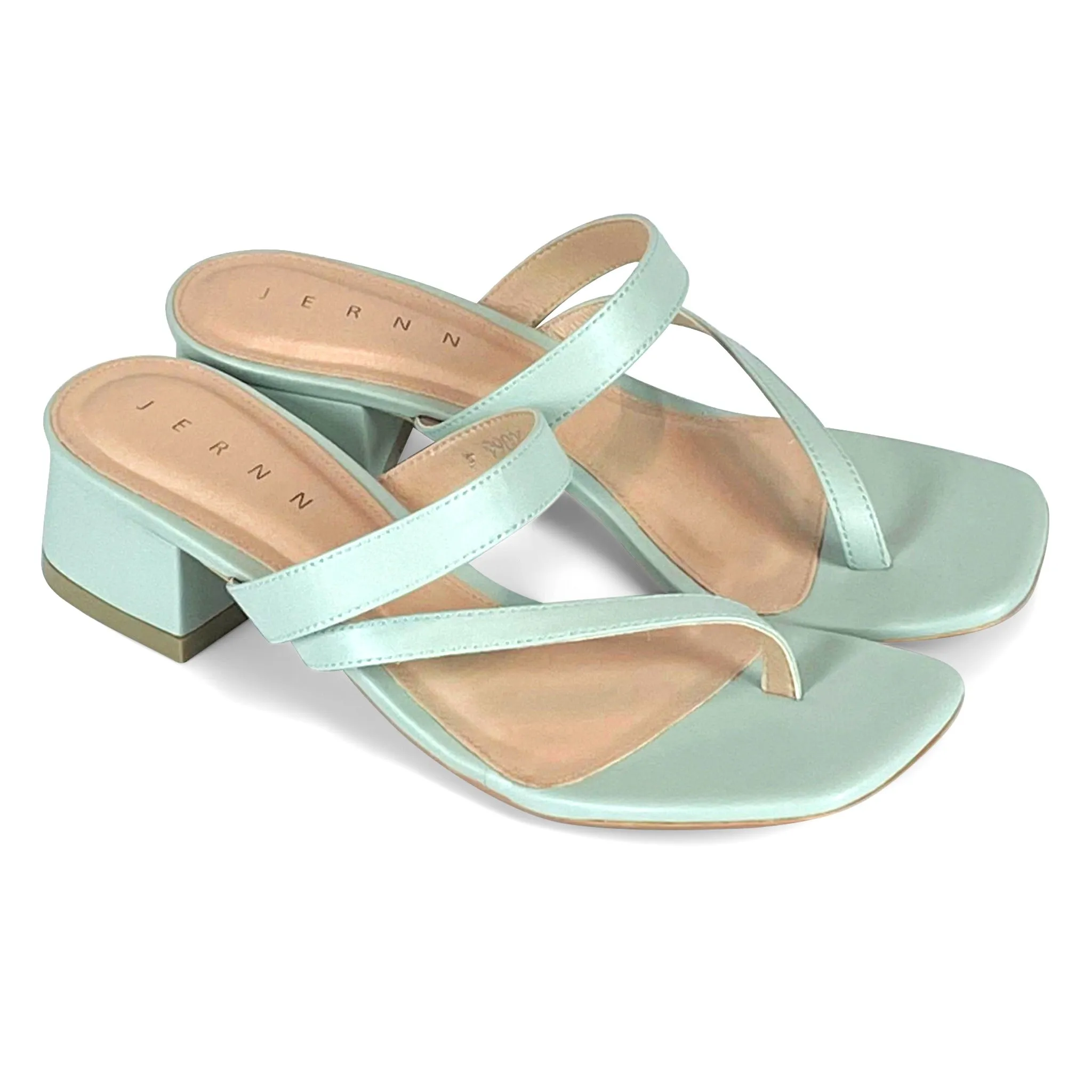 Kyra open grip toe slipons