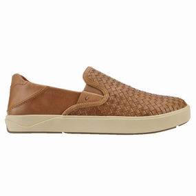 Laeahi Lauhala Olukai sandals with arch support and comfort