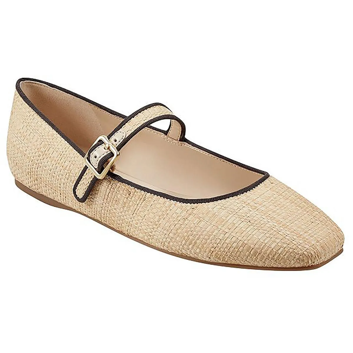 LAILAH3 Womens Woven Round toe Mary Janes