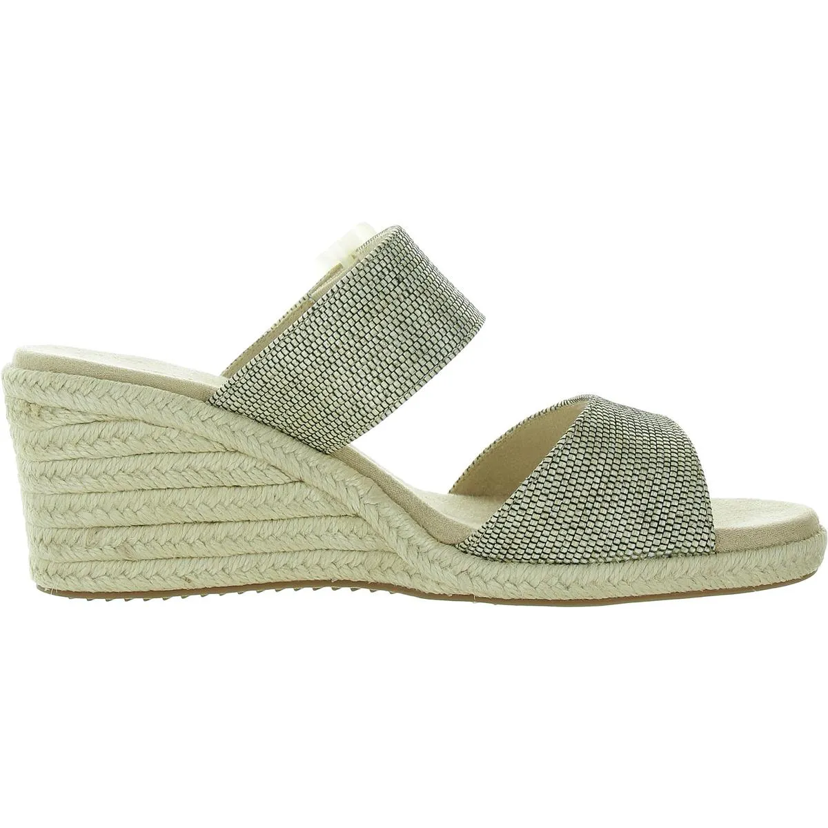 Layla Womens Buckle Woven Espadrilles