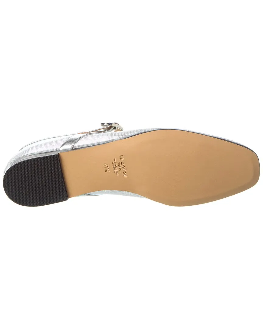 Le Monde Beryl Mesh & Leather Mary Jane Flat
