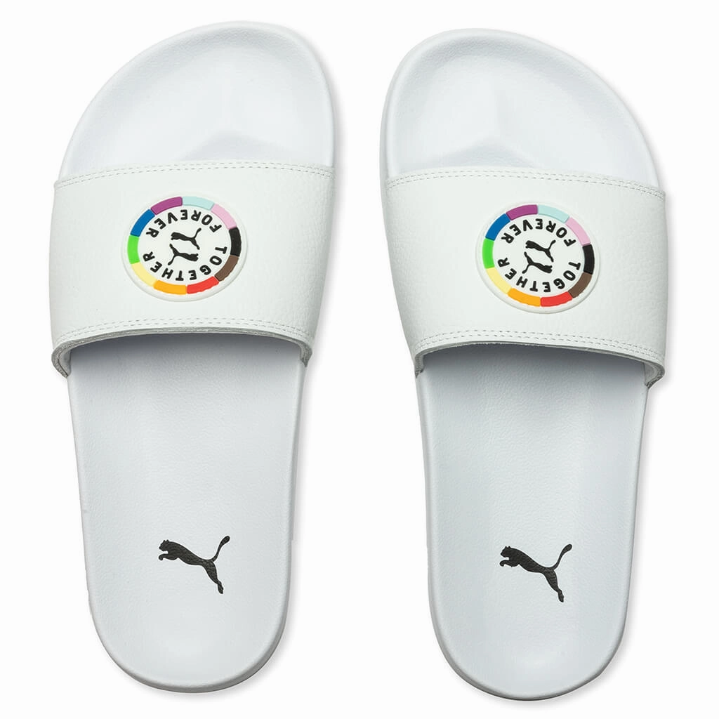 Leadcat 2.0 Pride - White Puma Suede Street Sneakers