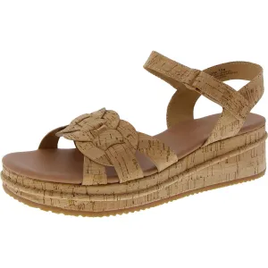 Lena Womens Open Toe Adjustable Ankle Strap