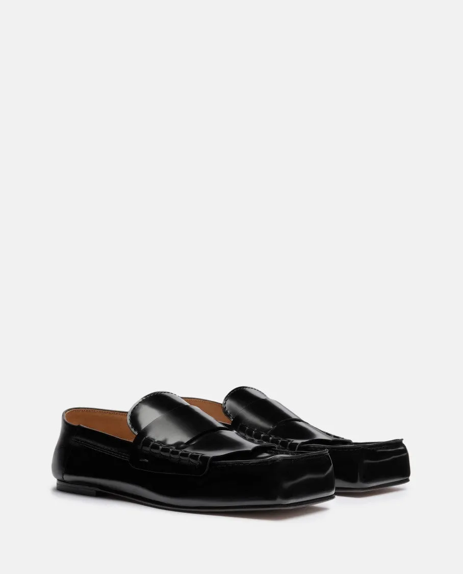 Les Mocassins Carre Leather Loafer