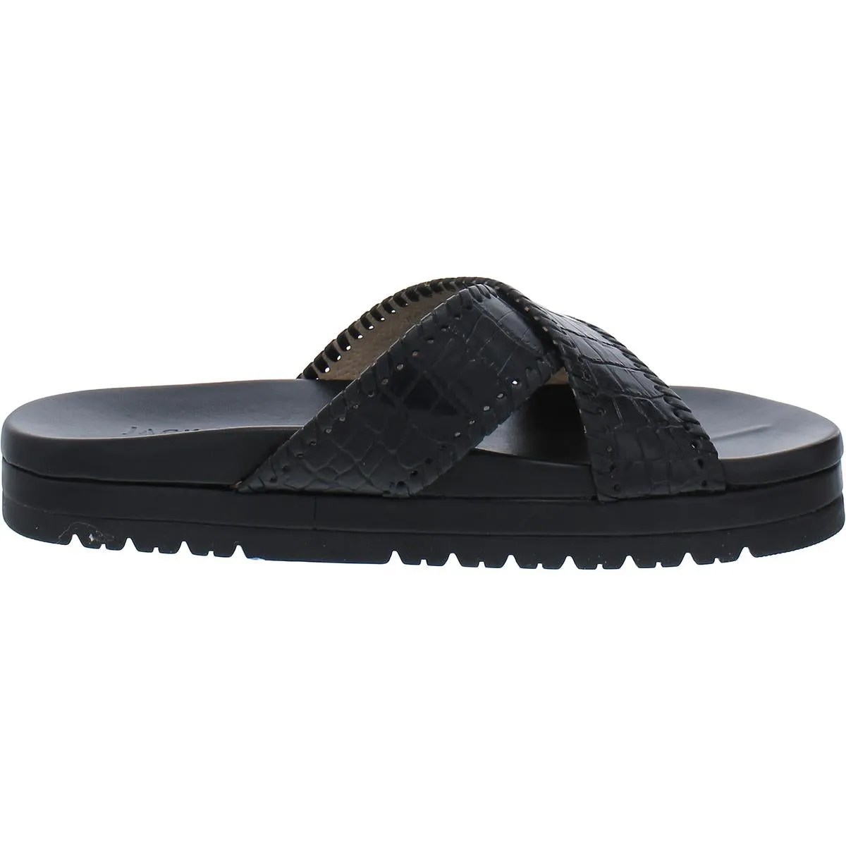 Lexi Criss-Cross Womens Platform Crisscross Straps Flatform Sandals