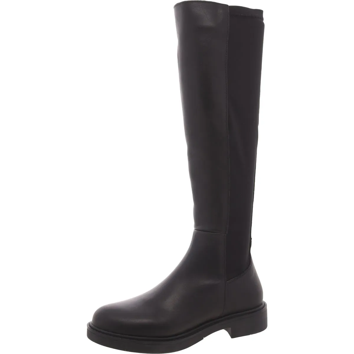 Lexington Womens Leather Zipper Knee-High Boots